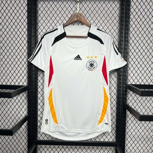 2006 Retro Germany Home Soccer Jersey