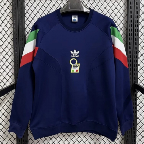 25/26 Italy Royal Blue RetroHoody