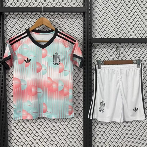 26/27 Belgium Away Kids Soccer Jersey
