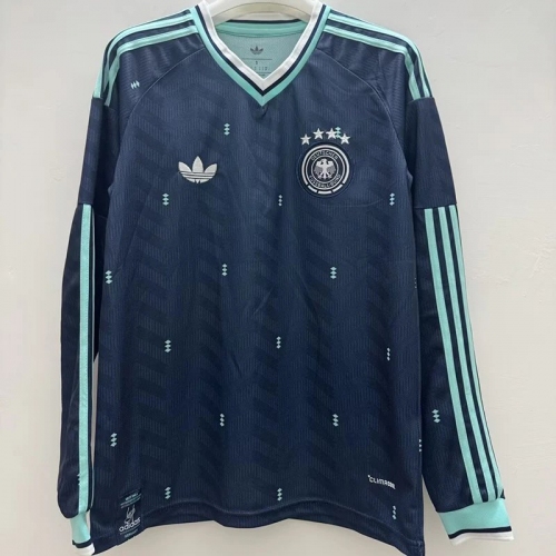 26/27 Germany Away Fans Long Sleeve Soccer Jersey