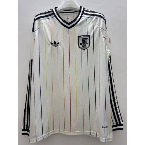 26/27 Japan Away Long Sleeve Fans Soccer Jersey