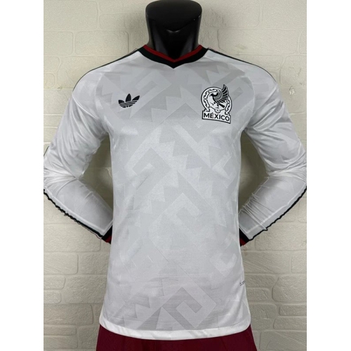 26/27 Mexico Away Player Version Long Sleeve Soccer Jersey