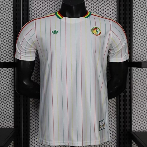 26/27 Senegal Leisure Retro Edition White Player Version Soccer Jersey