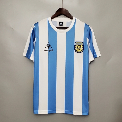 Argentina Home Retro Jersey 1986