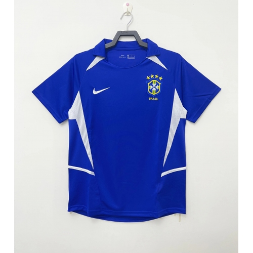 Brazil Away Retro Jersey 2002