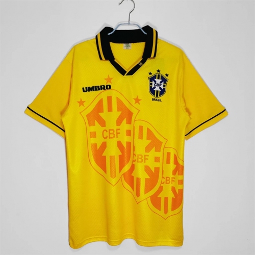 Brazil Home Retro Jersey 1993/94