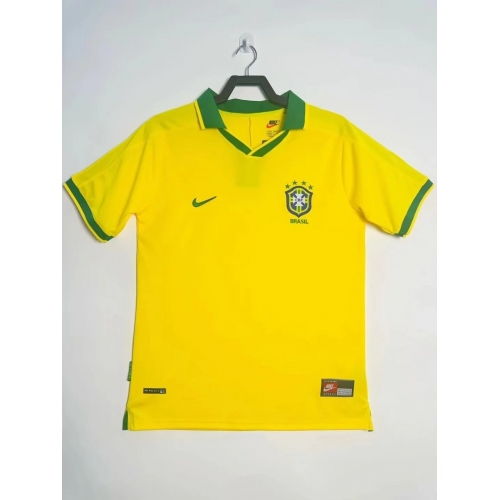 Brazil Home Retro Jersey 1997