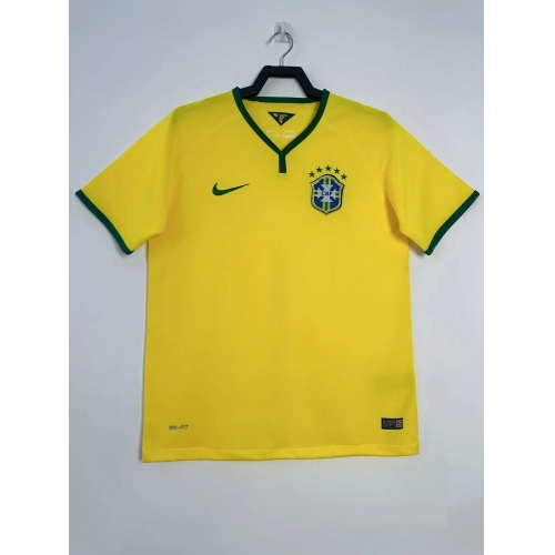 Brazil Home Retro Jersey 2014