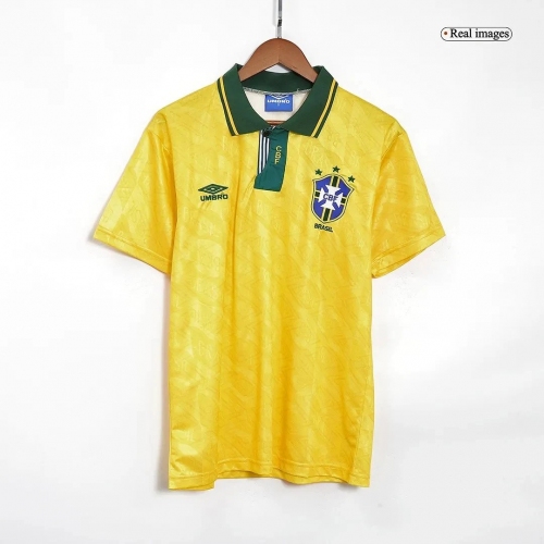 Brazil Retro Jersey Home 1991/93