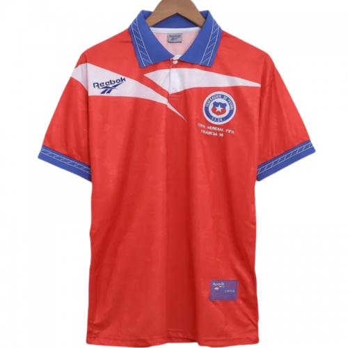 Chile World Cup 1998 Retro Jersey Home
