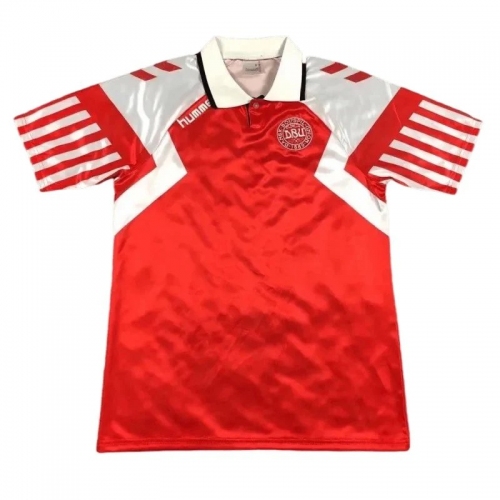 Denmark 1992 Retro Jersey Home