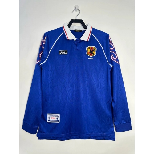 Japan Home Retro Long Sleeve Jersey 1998