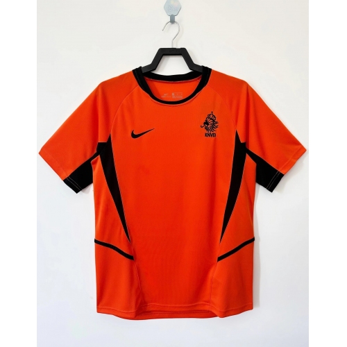 Netherlands Home Retro Jersey 2002