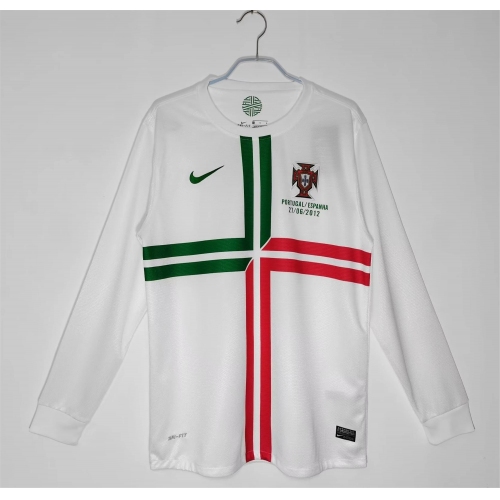Portugal Retro Away Long Sleeve Jersey 2012/13
