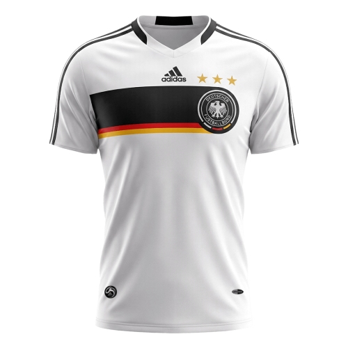 Retro Soccer Jersey Germany Home 2008