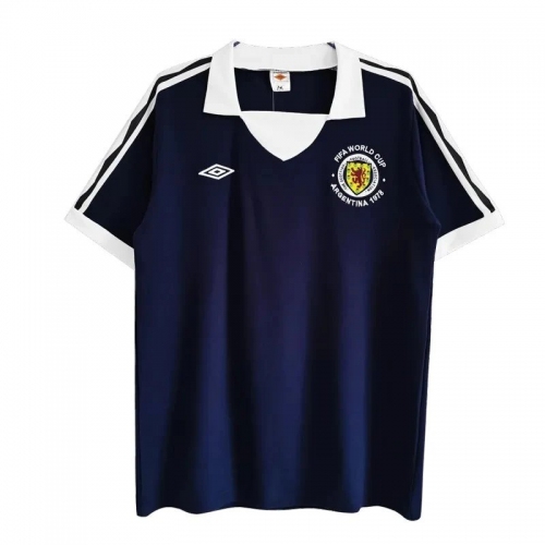 Scotland 1978 Retro Jersey Home