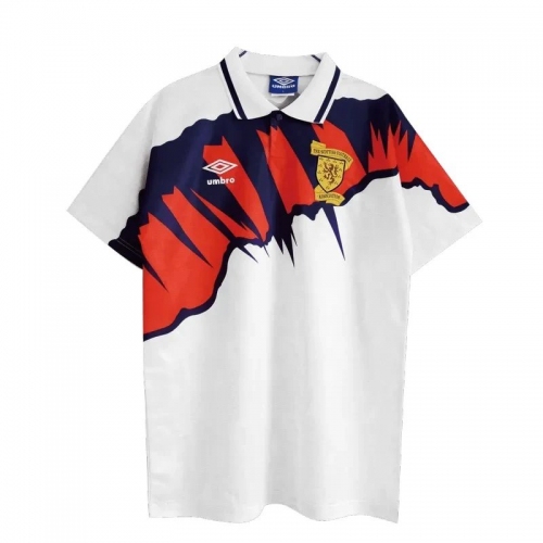 Scotland 1991/93 Retro Jersey Away