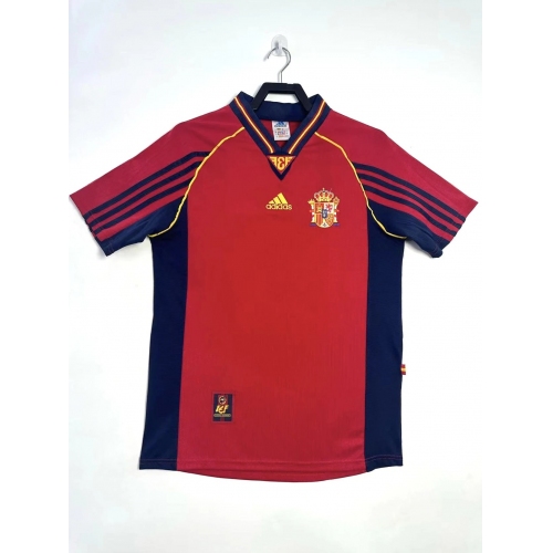 Spain Home Retro Jersey 1998