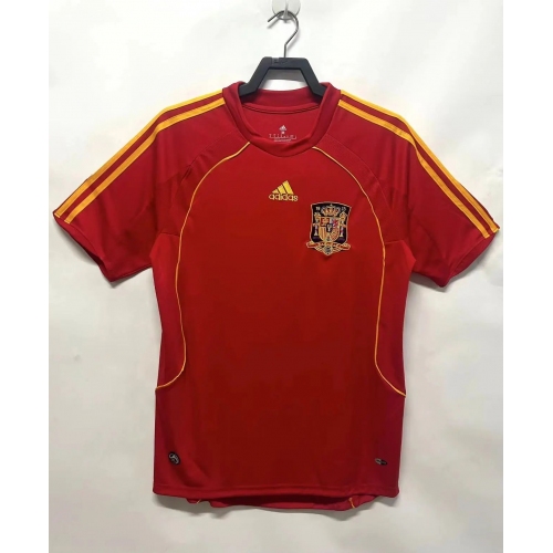 Spain Home Retro Jersey 2008