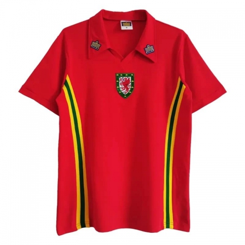 Wales 1976/79 Retro Home Jersey