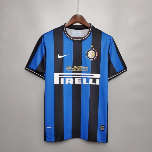 09-10 Inter Milan UCL Final Retro Home Jersey