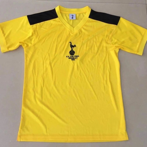 1982 TOT Yellow Retro Soccer Jersey