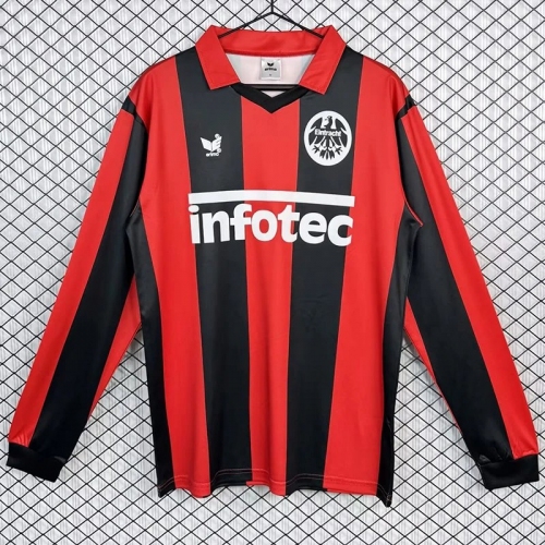 1983/1984 Frankfurt Home Long Sleeve Retro Soccer Jersey