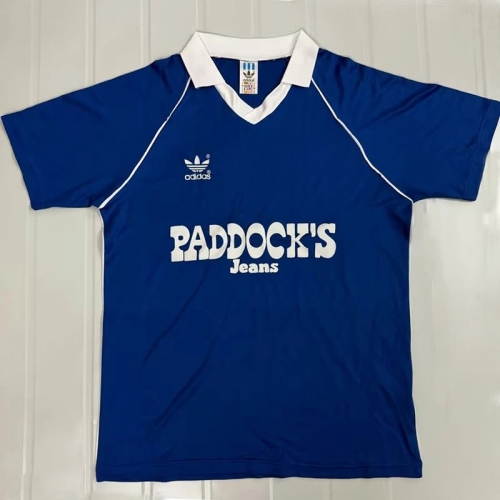 1984/1985 Schalke 04 Home Retro Soccer Jersey