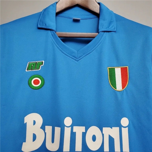 1987/88 Napoli Retro Jersey Home