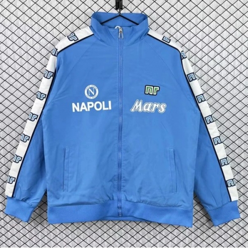 1988/1989 Napoli Sky Blue Retro Windbreaker