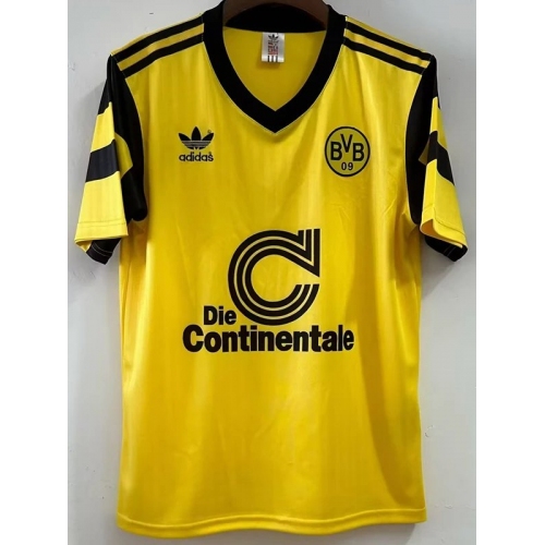 1990 Dortmund Home Retro Soccer Jersey