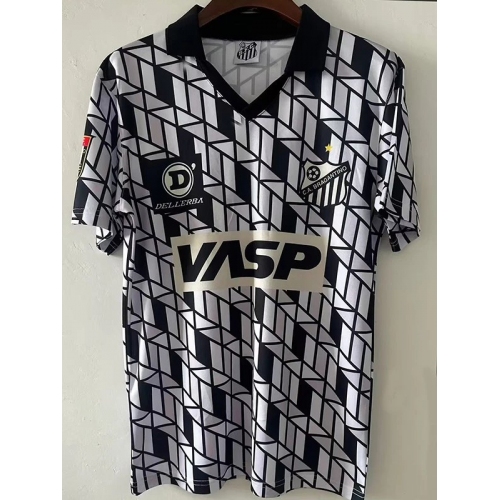 1990 Santos FC Away Retro Soccer Jersey