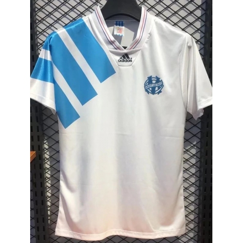 1992/1993 Marseille Home Retro Soccer Jersey