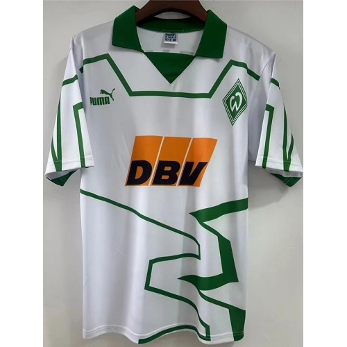 1992/1993 Werder Bremen Home Retro Soccer Jersey