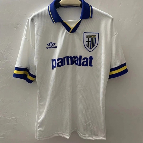 1993/1995 Parma Away White Retro Soccer Jersey
