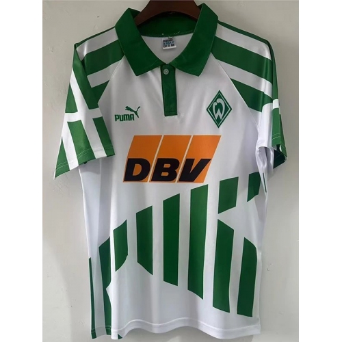 1994 Werder Bremen Home Retro Soccer Jersey