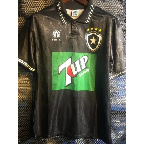 1995 Botafogo Black Retro Soccer Jersey