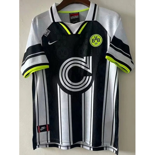 1995 Dortmund Away Retro Soccer Jersey
