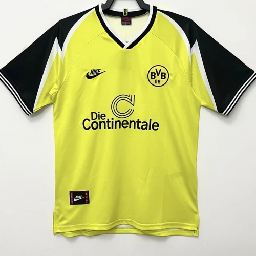1995/1996 Dortmund Home Retro Soccer Jers