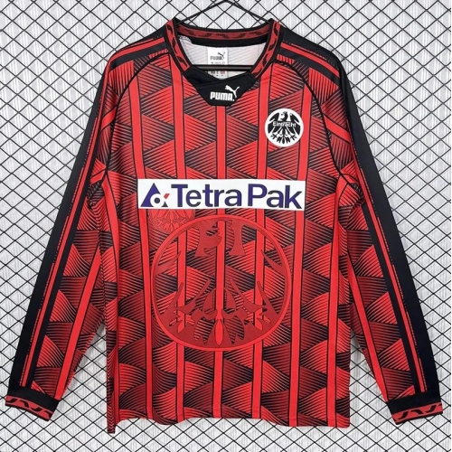 1995/1996 Frankfurt Home Long Sleeve Retro Soccer Jersey