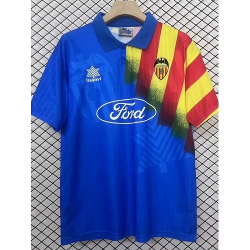 1995/1996 Valencia Home Retro Soccer Jersey