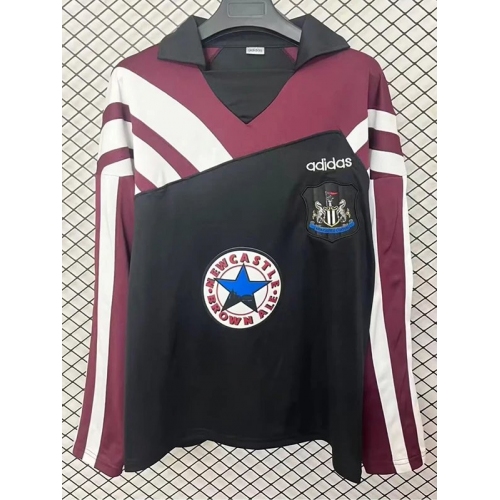 1996/1997 Newcastle Red & Black Retro Hoody#翻领