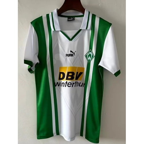 1996/1997 Werder Bremen Home Retro Soccer Jersey