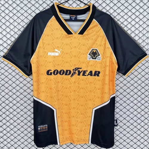 1996/1998 Wolves Home Retro Soccer Jersey