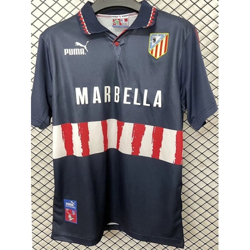 1997/1998 ATM Away Retro Soccer Jersey(带西甲章）