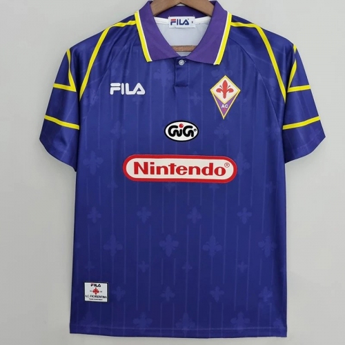 1997/1998 Fiorentina Home Retro Soccer Jersey