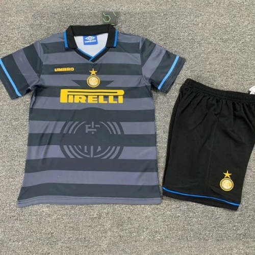 1997/1998 INT Away Kids Retro Soccer Jersey