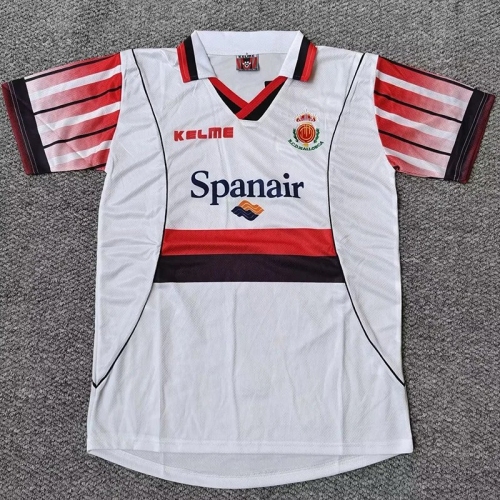 1997/1999 Mallorca White Retro Soccer Jersey