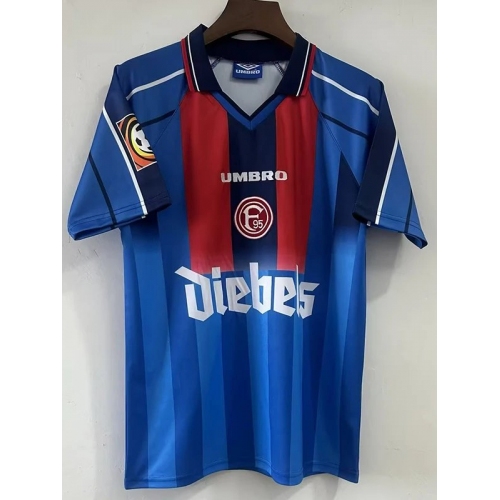 1998 Düsseldorf Away Retro Soccer Jersey