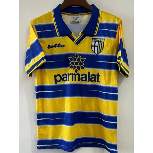 1998 Parma Home Retro Soccer Jersey